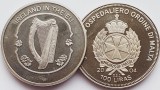 2624 Ordinul din Malta 100 Liras 2004 Ireland in the EU UNC