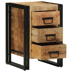 vidaXL Dulap de noapte Maro 40 x 35 x 50 cm Lemn masiv de mango 4102730