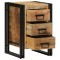 vidaXL Dulap de noapte Maro 40 x 35 x 50 cm Lemn masiv de mango 4102730