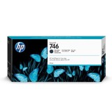 HP original ink P2V83A, HP 746, matte black, 300ml