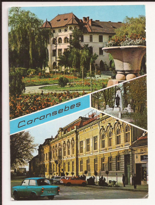 Carte Postala veche Romania - Caransebes, circulata 1973