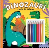 Dinozauri - carte de colorat, Kreativ