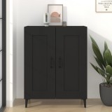 vidaXL Servantă, negru, 69,5x34x90 cm, lemn compozit