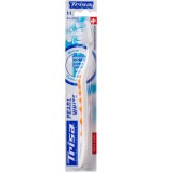 Periuta de dinti manuala Trisa Pearl White Medium 627186 - NOU