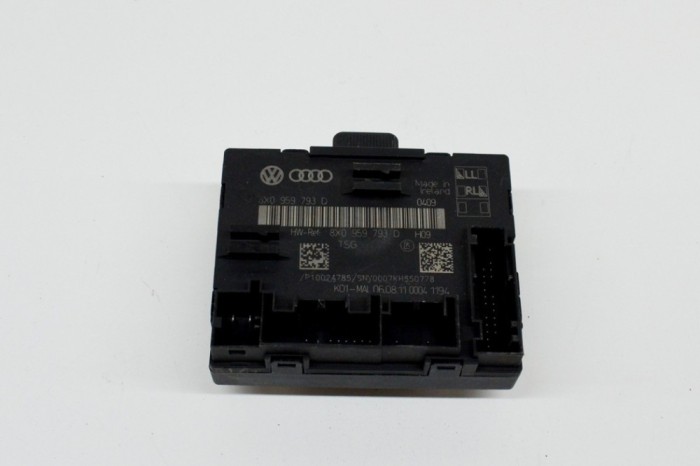 Modul de control ușă st&acirc;nga față AUDI A1 8X1, 8XK 2011 OEM: 8X0959793D,P10024785 | 12874586