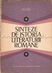 Sinteze De Istoria Literaturii Romane - Sanda Radian, Venera Dogaru foto