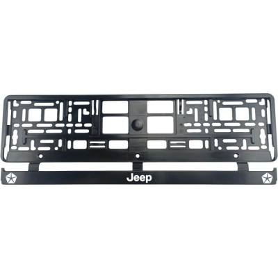 Set 2 bucati, suport numar inmatriculare Jeep III foto