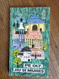 Pe Olt, Jiu si Mures - Itinerare turistice, 1968 / R8P3F