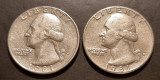 25 centi USA - SUA - 1981 P+D