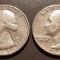 25 centi USA - SUA - 1981 P+D