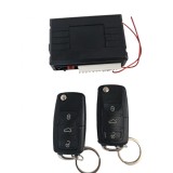 &Icirc;nchidere Centralizată Universală cu 2 Telecomenzi Tip Cheie Briceag, 3 Butoane , model VW