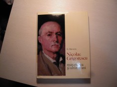 Carte: Nicolae Grigorescu - Maturitatea si ultimii ani, G. Oprescu, Editura Meridiane