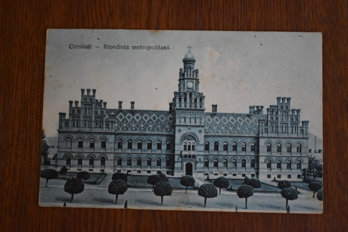 CP Cernauti Czernowitz Resedinta Metropolitana Mitropolitana 1929