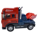 Macheta Cap Tractor metal si plastic cu lumini scara 1:24