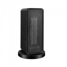 Aeroterma / radiator flippy, 1200 w, 2 trepte de putere, termostat reglabil, negru