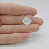 Cabochon cristal de stanca 23x16x6mm c73