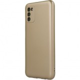 Cumpara ieftin Husa pentru Samsung Galaxy A14 A145 / A14 5G A146, OEM, Metallic, Aurie