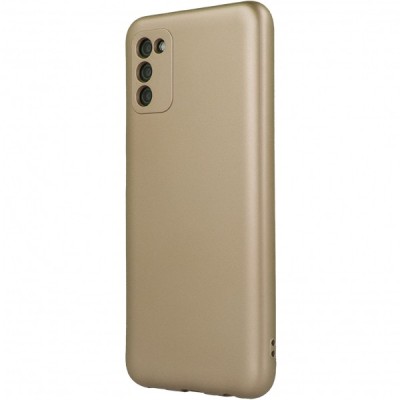 Husa pentru Samsung Galaxy A14 A145 / A14 5G A146, OEM, Metallic, Aurie foto