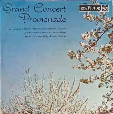 Disc vinil, LP. Grand Concert Promenade-J. Strauss, J. Brahms, Smetana, Weber, Grieg, Chabrier-241855 foto