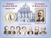 ROMANIA 2025 ACADEMIA DE STIINTE MEDICALE - colita dantelata LP. 2516a MNH**, Nestampilat