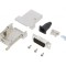 Adaptor D-Sub HD PIN: 26 tată drept lipire pe cablu - gold flash