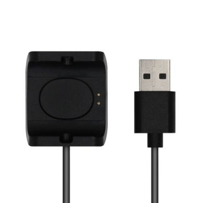 Cablu de incarcare USB pentru Xiaomi Amazfit Bip S/Amazfit Bip S Lite, Negru, 52678.01 foto