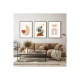 Set de afișe Botanical &amp; Landscape 3 fără ramă &ndash; 20x30cm