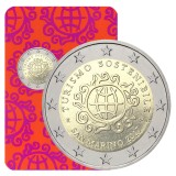 San Marino, 2 euro 2017 - anul turismului sustenabil, UNC in booklet, Europa