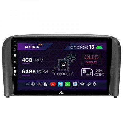 Navigatie Volvo S80 (1998-2004), Android 13, A-Octacore 4GB RAM + 64GB ROM, 9 Inch - AD-BGA9004+AD-BGRKIT404 foto