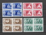 ROMANIA 1963 - CAMPANIA MONDIALA IMPOTRIVA FOAMETEI , BLOCURI, MNH - LP 555