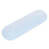 Etui de voiaj pentru periuta de dinti electrica universala, transparent Albastru