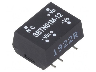Convertor DC/DC 1W 12V 84mA foto