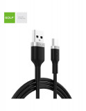 Cablu USB TIP C 3A NEGRU, 71t GOLF, Oem