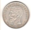 SV * Romania 5 LEI 1906 * ARGINT. 835 * 40 Ani de la Incoronarea Regelui Carol I * detalii bune !