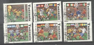 Tanzania 1994 Sport, Soccer, Football, used M.082 foto