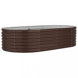 Cumpara ieftin Strat inaltat gradina 152x80x36 cm otel galvanizat