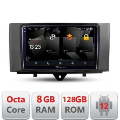 Navigatie Smart For Two 2010-2015 5960Pro-Smart10 Android Octa Core Qualcomm 2K Qled 8+128 DTS DSP 360 4G Optical CarStore Technology foto