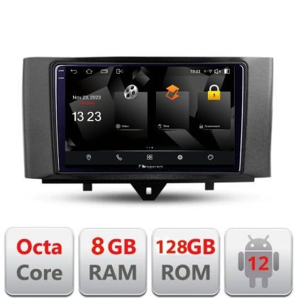 Navigatie Smart For Two 2010-2015 5960Pro-Smart10 Android Octa Core Qualcomm 2K Qled 8+128 DTS DSP 360 4G Optical CarStore Technology