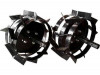 Roti Metalice Motocultor 40cm, 4.00-8, Ax 23mm Hexagonal, Universal Rotakt