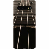 Husa silicon pentru Samsung Galaxy S10, Bass Guitar