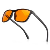 Ochelari cu blocare a 99% a luminii albastre - ochelari pentru gaming - anti-reflex - anti-oboseală - potriviți pentru ecrane, jocuri, TV (Portocaliu