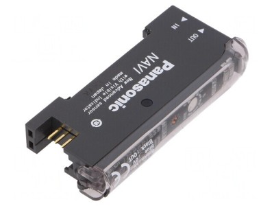 Amplificator fibră optică NPN IP40 12-24VDC FX-311 foto