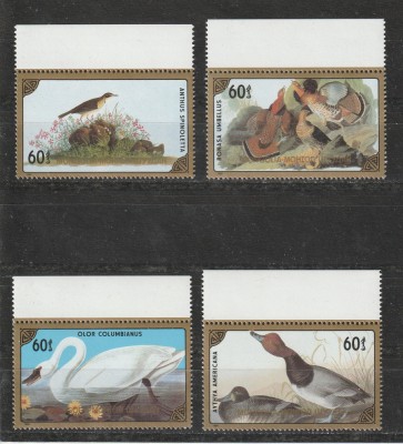 Mongolia 1986 - #446 Pasari - 4v MNH foto
