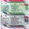 Trinidad &amp; Tobago Set 1-5-10-20 Dollars 2020 Polimer UNC