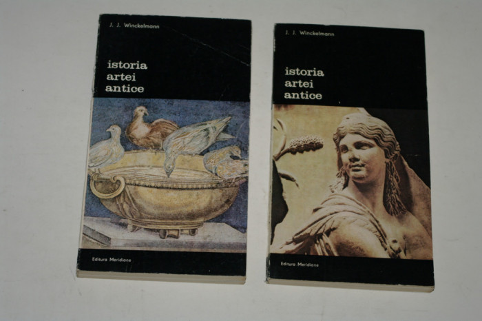 Istoria artei antice - J. J. Winckelmann - 2 vol.