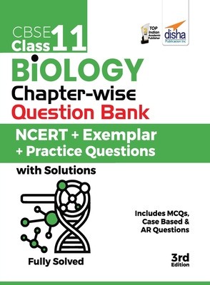 CBSE Class 11 Biology Chapter-wise Question Bank - NCERT + Exemplar + Practice Questions with Solutions - 3rd Edition foto