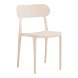 Cumpara ieftin Scaun de gradina Amvroan cu protectie UV cappuccino plastic PP 51x49x79.5 cm