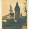 1209 - MOSNA, Sibiu, The fortress of the church - old PC, real Photo - used 1939