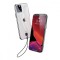Husa Apple iPhone 11 Pro, Baseus Transparent Key, Negru, 5.8 inch