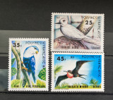 PC371 - Polinezia Franceza 1980 Fauna/ Pasari, serie MNH, 3v